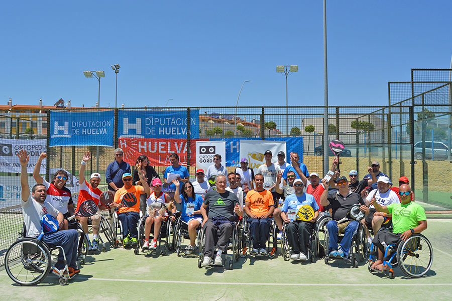 El I Circuito de Pádel Adaptado Ortopedia Gordillo corona a De Anta y Goñi