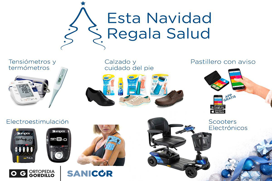 Estas Navidades regala salud con Ortopedia Gordillo