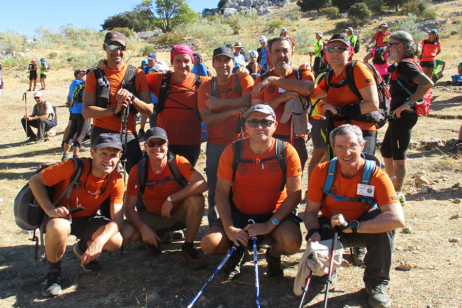 Meritorio segundo puesto del Grupo de Montaña Noveno Grado en la XXIV Travesía Sierra de Grazalema