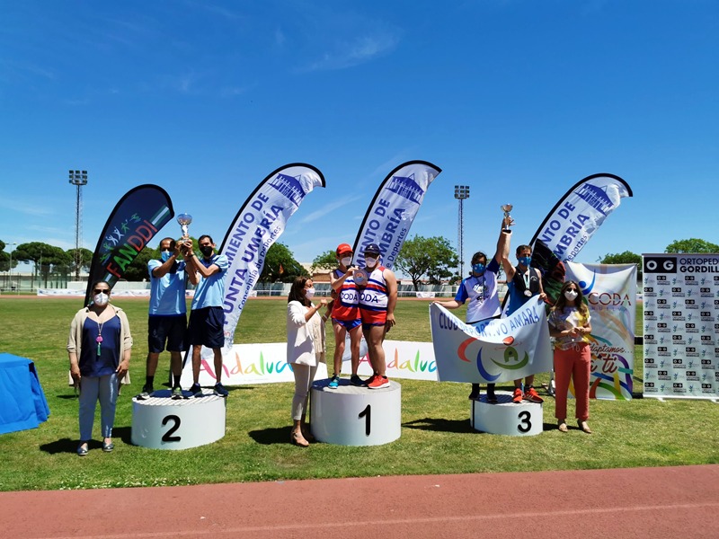 El CODA se proclama campeón absoluto de Andalucía de Atletismo Adaptado en Punta Umbría