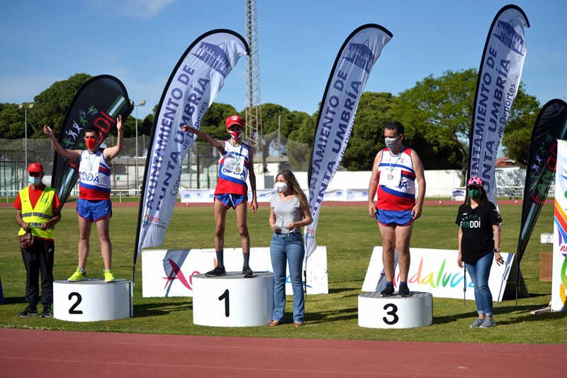 El CODA se proclama campeón absoluto de Andalucía de Atletismo Adaptado en Punta Umbría 