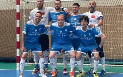 El Club Deportivo Sordos de Huelva aspira a revalidar su título de campeón de España de fútbol sala en Alcalá de Henares
