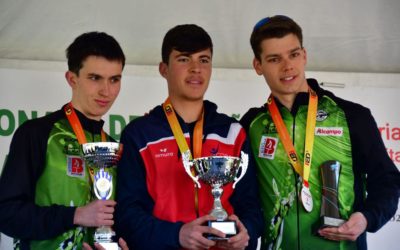 Los oros de Nicolás Castaño e Iván Galiano coronan una gran actuación del CODA en el Campeonato de España de Campo a través