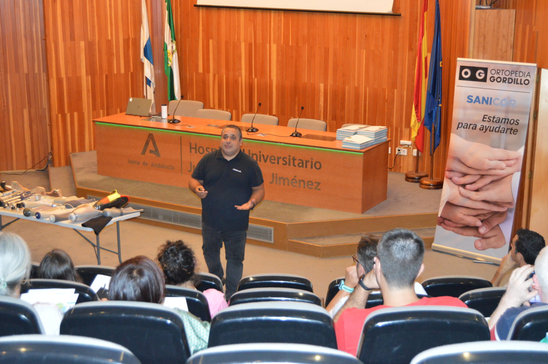 Ortopedia Gordillo y Ottobock imparten un taller de formación protésica para los hospitales Juan Ramón Jiménez e Infanta Elena