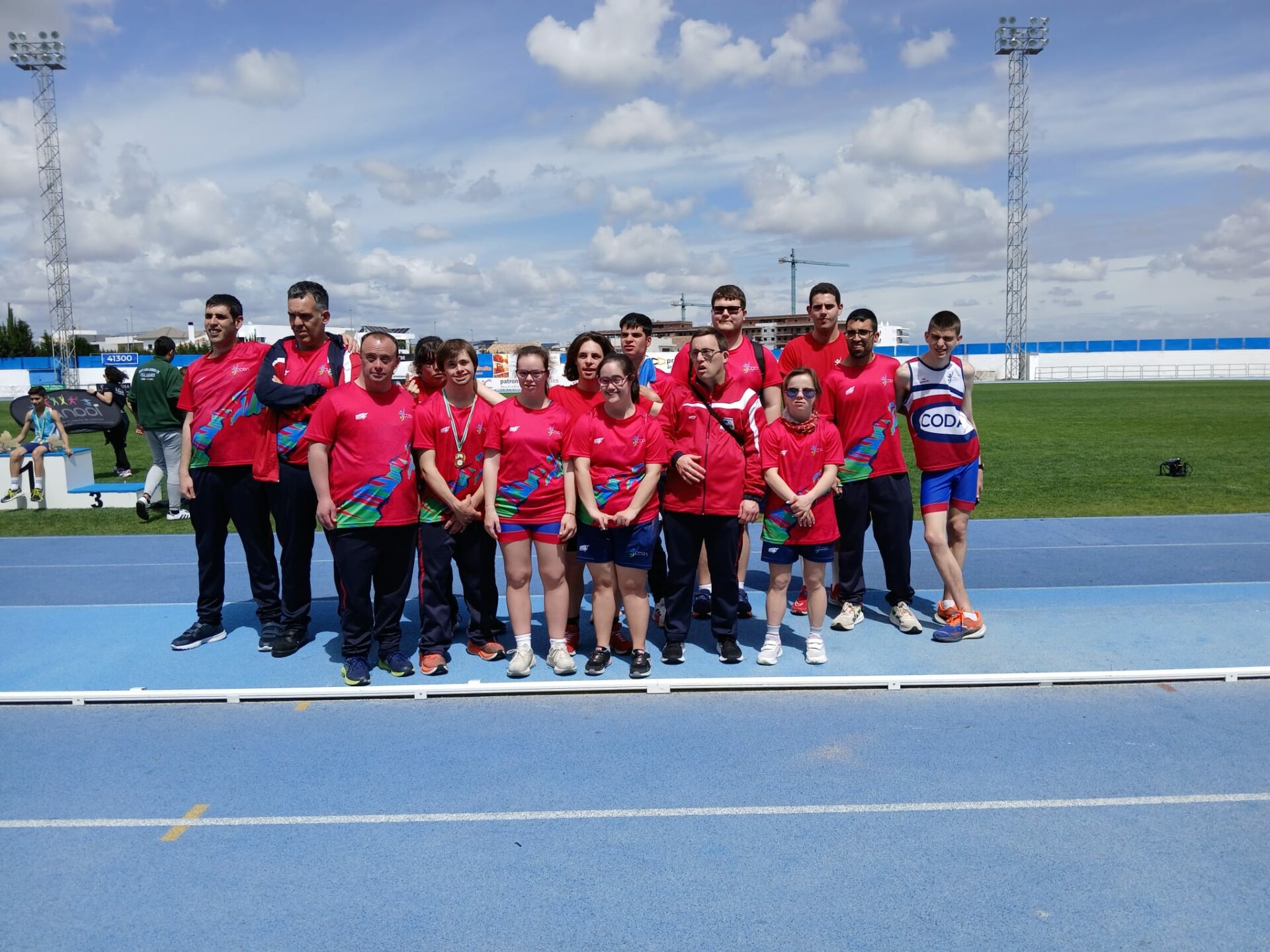 El CODA se proclama subcampeón de Andalucía por equipos de Atletismo Adaptado en Sevilla