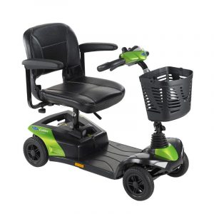 Imagen de producto de Scooter eléctrico INVACARE COLIBRI para la página de productos en scooters eléctricos de Ortopedia Gordillo SANICOR